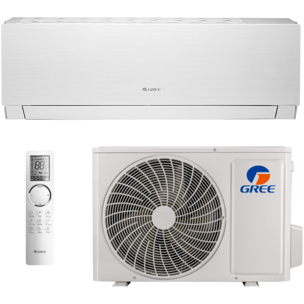 Klimatyzator ścienny 7,1 kW komplet SPLIT - GREE Clivia White CL24W (GWH24AUDXF-K6DNA1A/I + GWH24AUDXF-K6DNA1A/O)