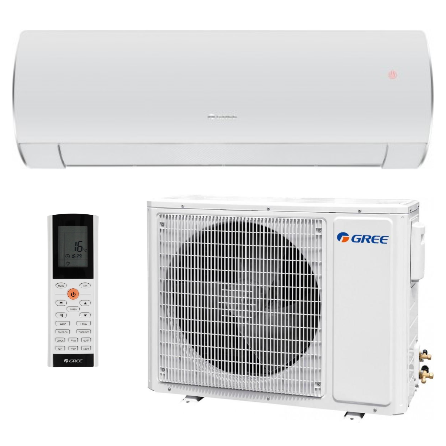Klimatyzator ścienny 5,3 kW komplet SPLIT - GREE Fairy FA18W (GWH18ACDXF-K6DNA1A/I + GWH18ACDXF-K6DNA1A/O) Klimatyzator ścienny 5,3 kW komplet SPLIT - GREE Fairy FA18W (GWH18ACDXF-K6DNA1A/I + GWH18ACDXF-K6DNA1A/O)
