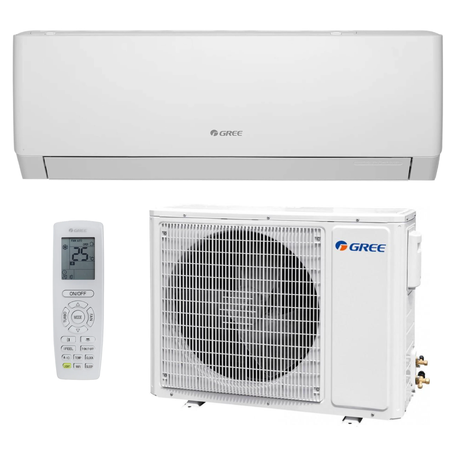 Klimatyzator ścienny 3,2 kW komplet SPLIT - GREE Pular Matt PU12M (GWH12AGBXB-K6DNA1A/I + GWH12AGBXB-K6DNA1A/O) Klimatyzator ścienny 3,2 kW komplet SPLIT - GREE Pular Matt PU12M (GWH12AGBXB-K6DNA1A/I + GWH12AGBXB-K6DNA1A/O)