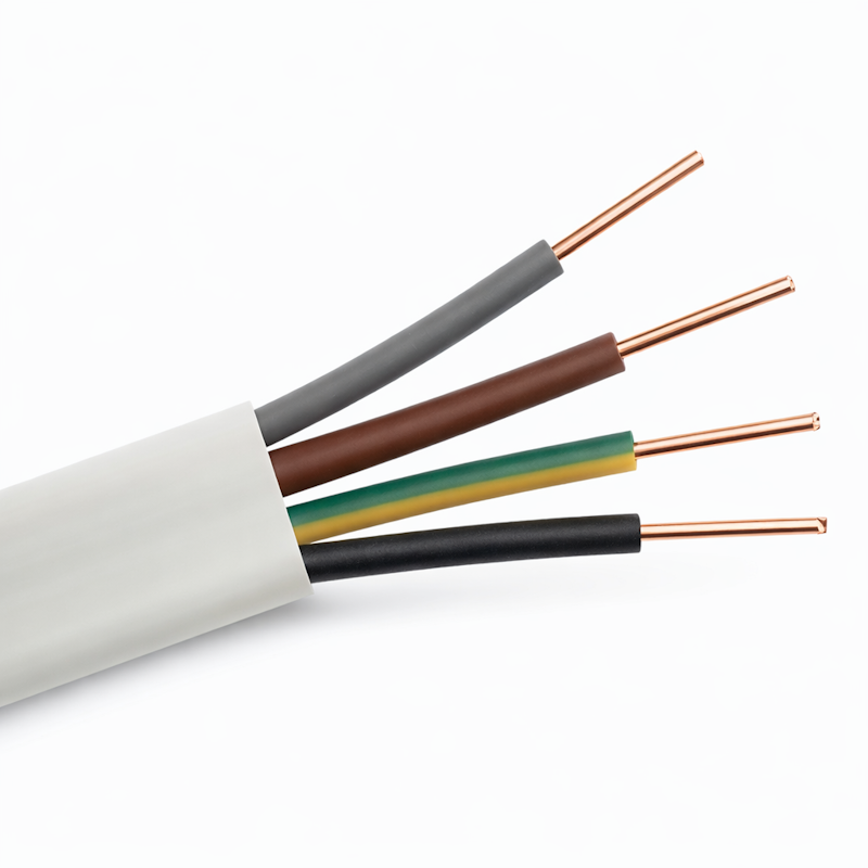 Przewód instalacyjny okrągły YDY 4x1 żo 450/750V 100m - ELTRIM Przewód instalacyjny okrągły YDY 4x1 żo 450/750V 100m - ELTRIM