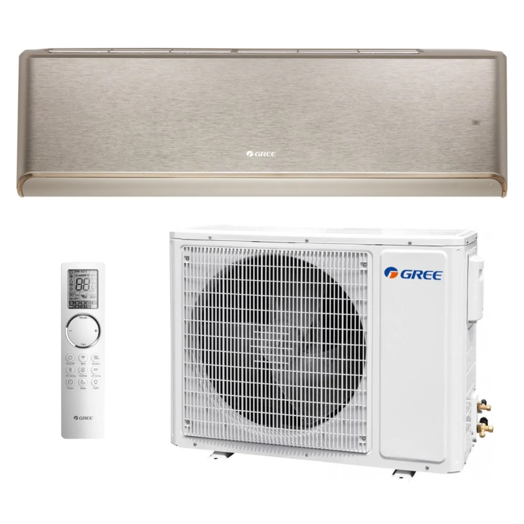Klimatyzator ścienny 7,1 kW komplet SPLIT - GREE Airy Champagne AI24 (GWH24AVEXF-K6DNA1A/I + GWH24AVEXF-K6DNA1A/O)