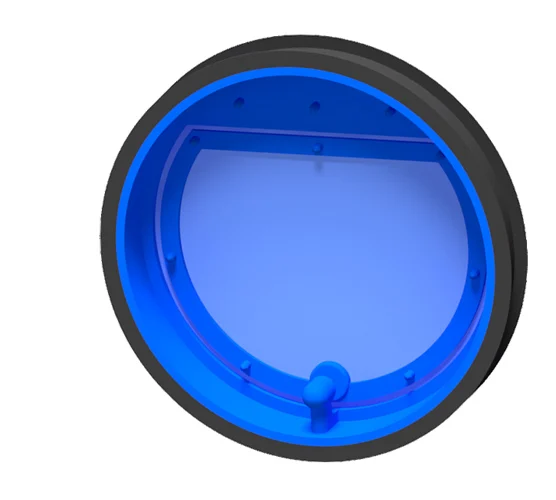 Klapa zwrotna z magnesem do okapu BLU.125 - 2MS Serwis