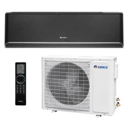 Klimatyzator ścienny 3,5 kW komplet SPLIT - GREE Airy Dark AI12 (GWH12AVCXD-K6DNA1A/I + GWH12AVCXD-K6DNA1A/O)