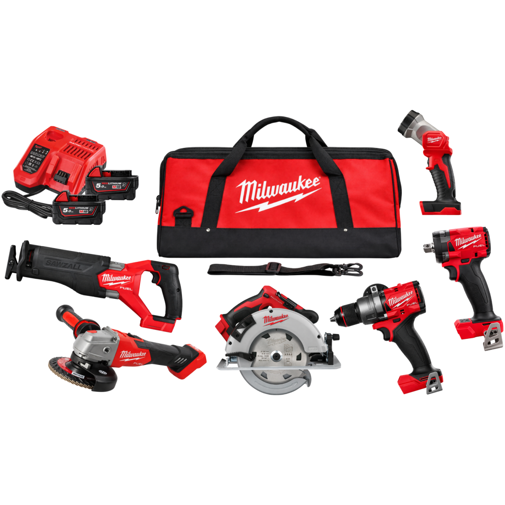 Zestaw narzędzi akumulatorowych M18FPP6H3-502B - MILWAUKEE 4933498658