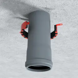 Kołnierz ogniochronny, zabezpieczenie PPOŻ 90 mm - Alfaseal INTU FR COLLAR