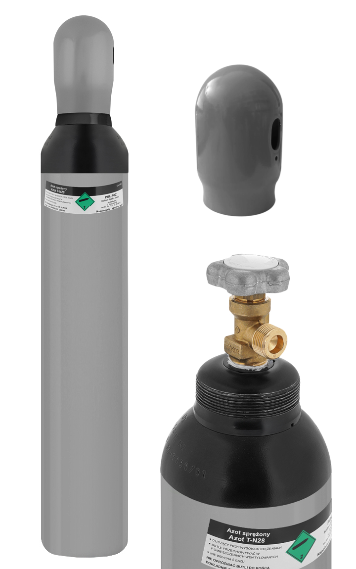Butla azot 8 L pusta 200 bar Butla azot 8 L pusta 200 bar